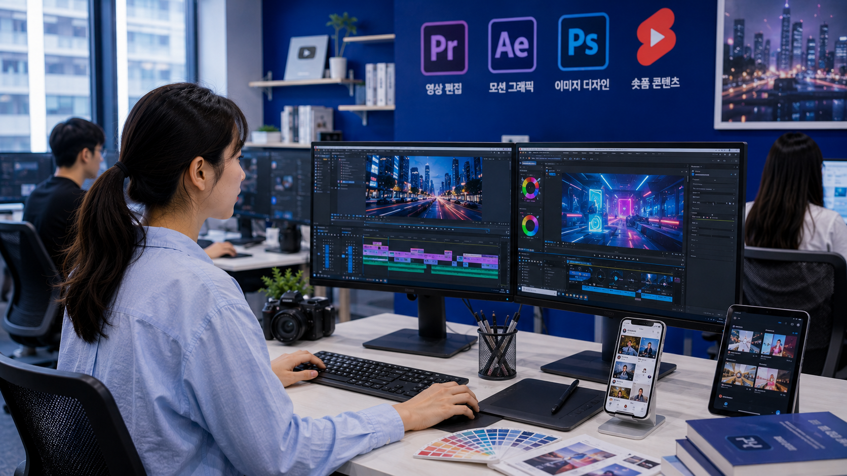 영상콘텐츠제작 과정 대표 이미지