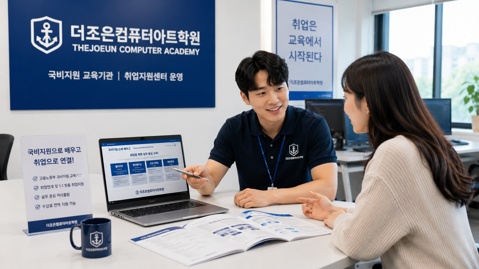 더조은컴퓨터학원 전체 교육과정 상담 이미지